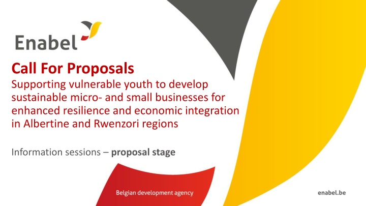 call for proposals supporting vulnerable youth