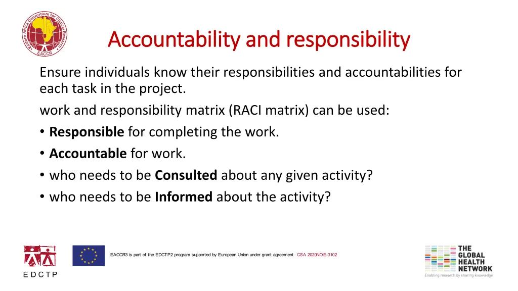 accountability and responsibility accountability