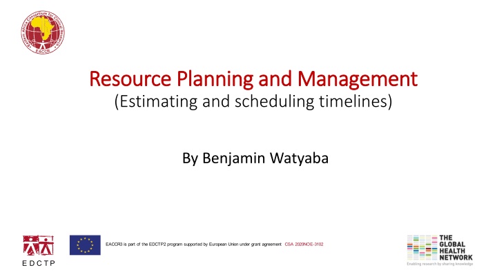 resource planning and management resource