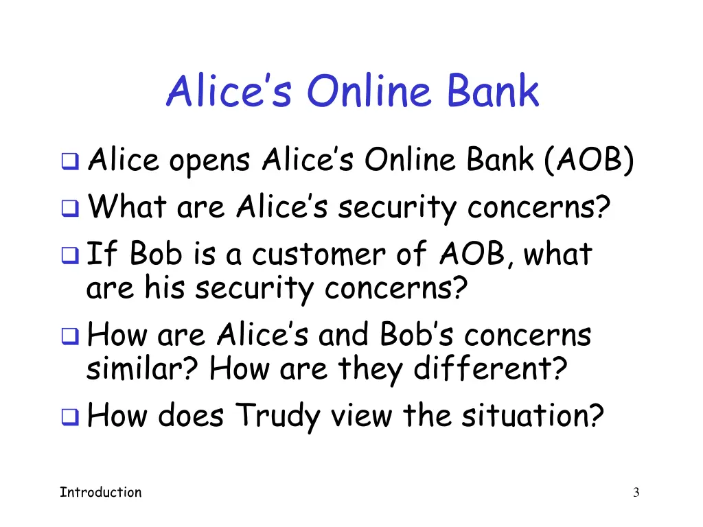 alice s online bank