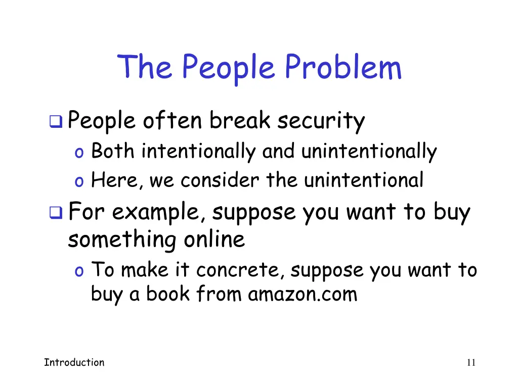 the people problem