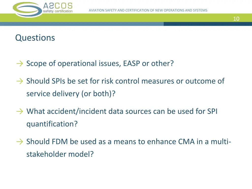 aviation safety and certification 7