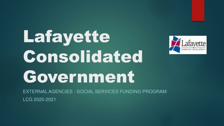 lafayette consolidated government external