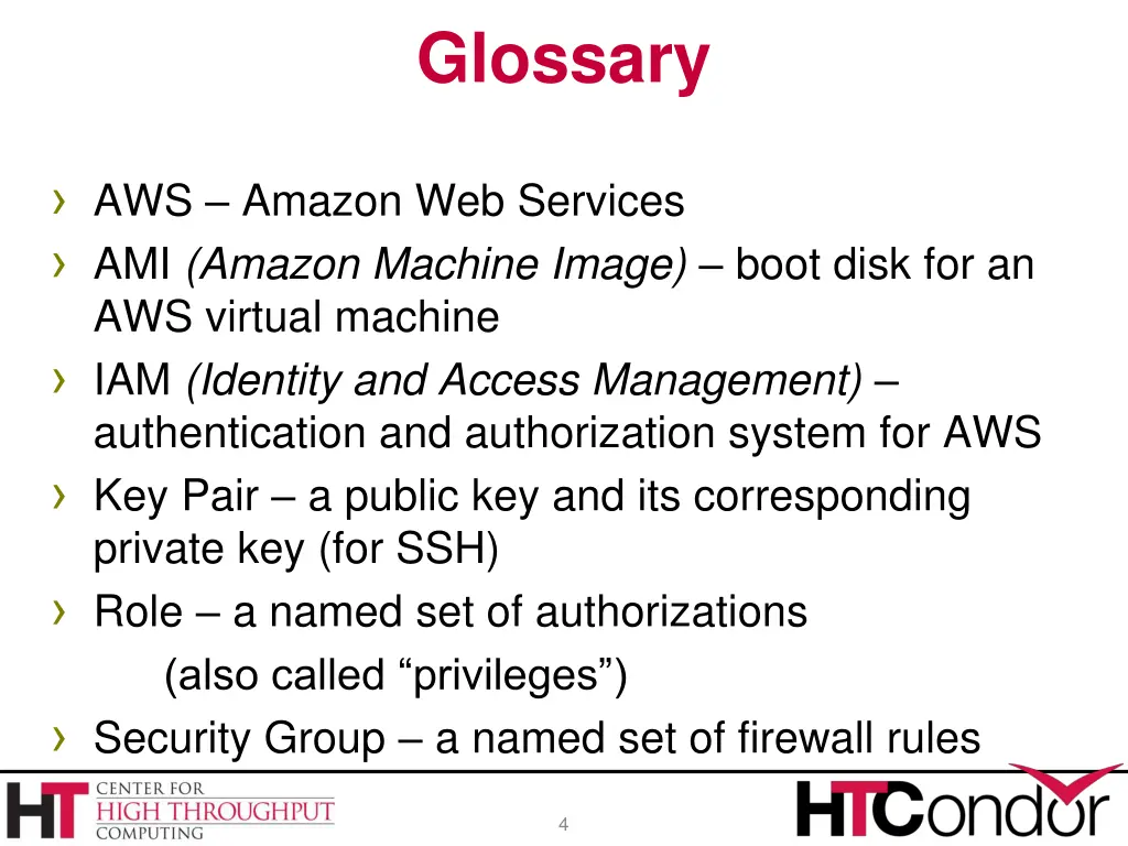 glossary