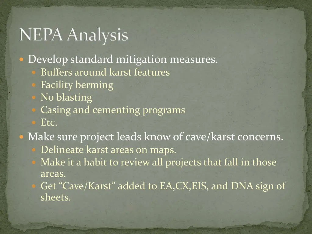 nepa analysis 3