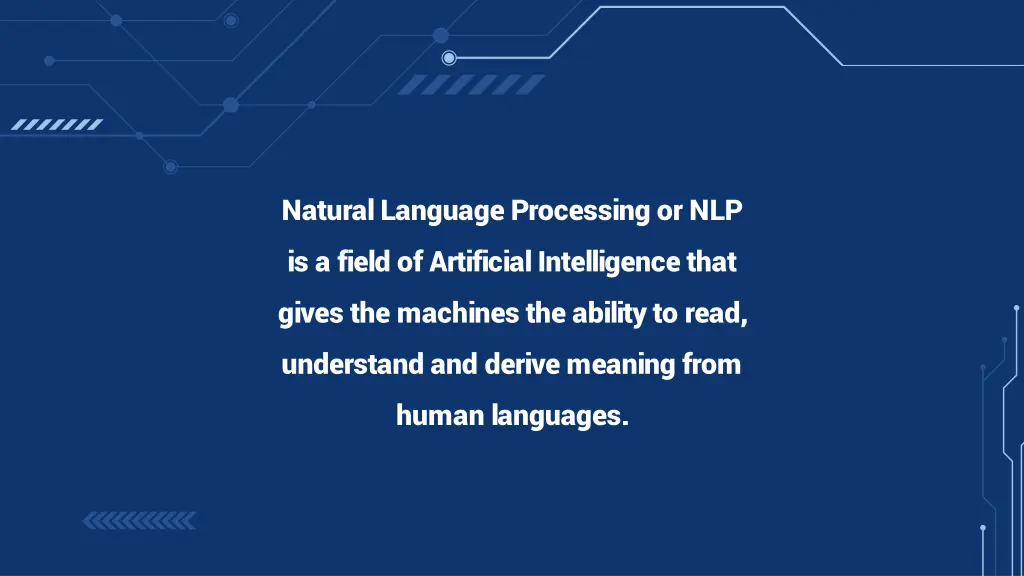 natural language processing or nlp is a field