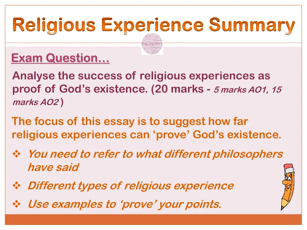 religious experience summary religious experience 2