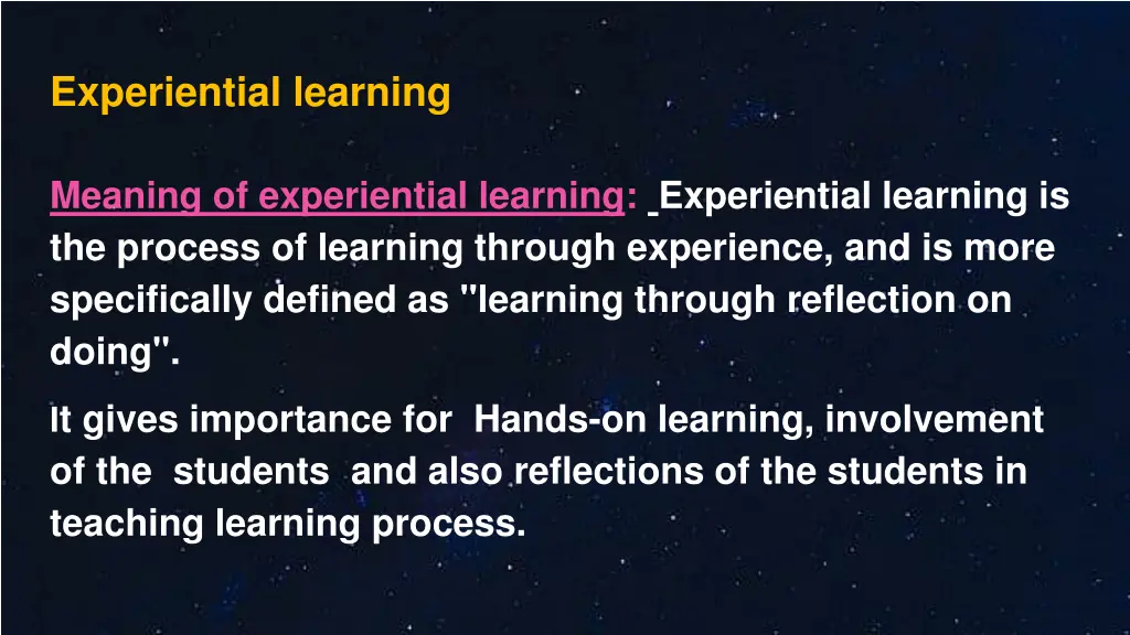 experiential learning 1