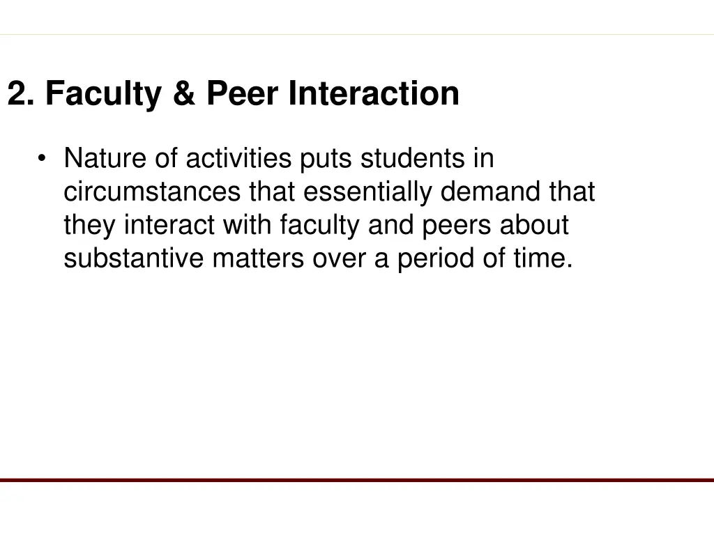 2 faculty peer interaction