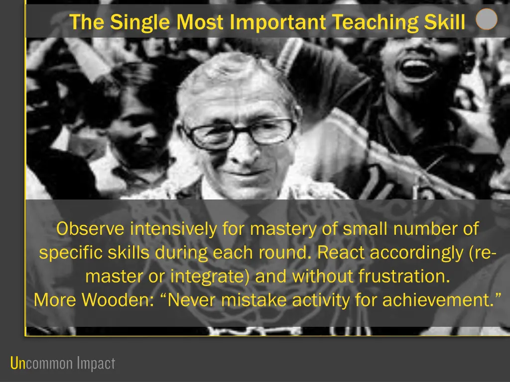 the single most important teaching skill 1