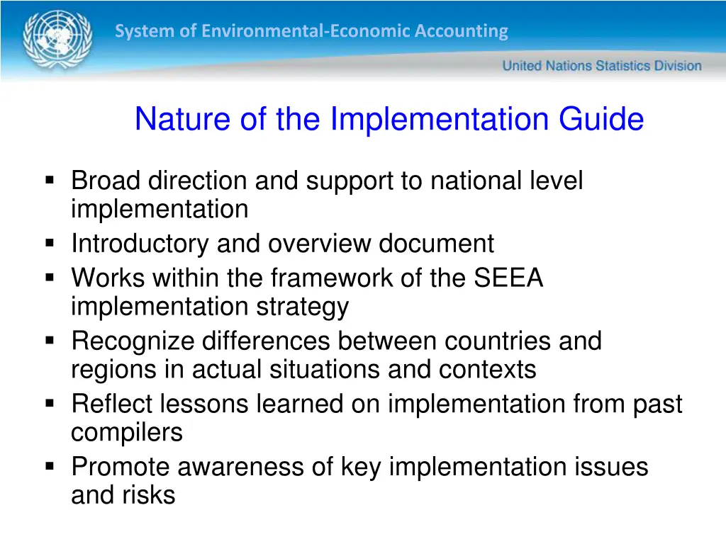 system of environmental economic accounting 15