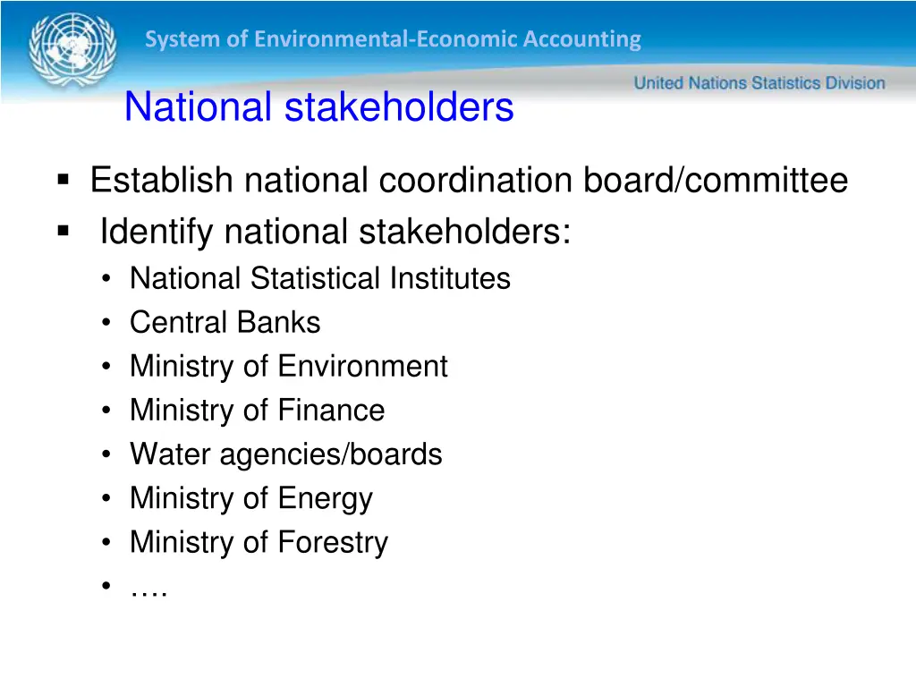 system of environmental economic accounting 18