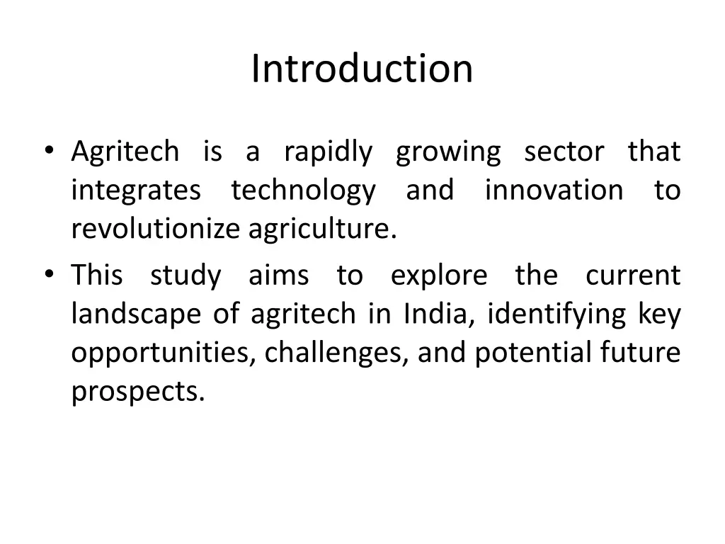 introduction