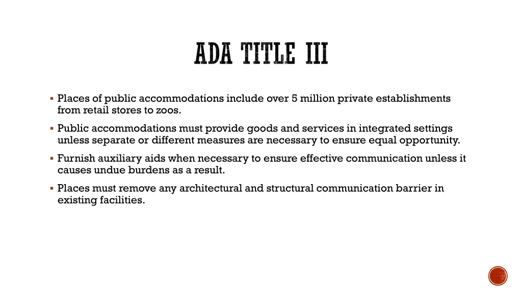 ada title iii