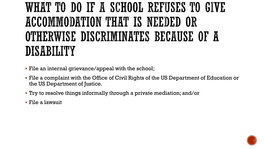 what to do if a school refuses to give