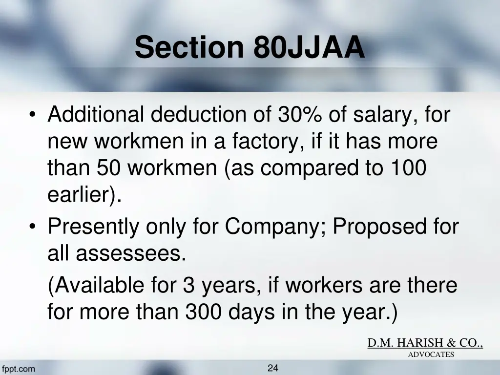 section 80jjaa