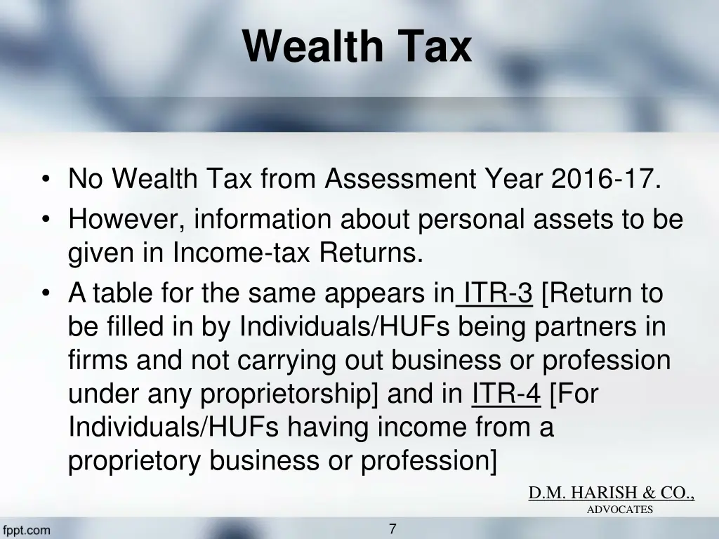 wealth tax