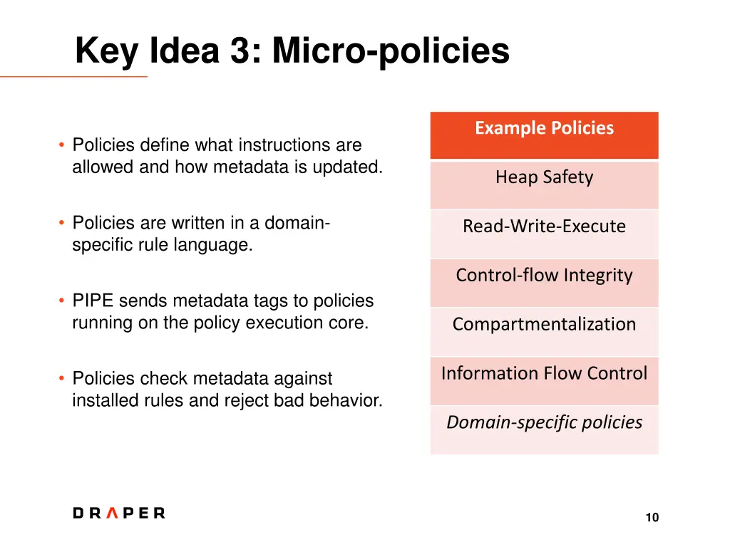 key idea 3 micro policies