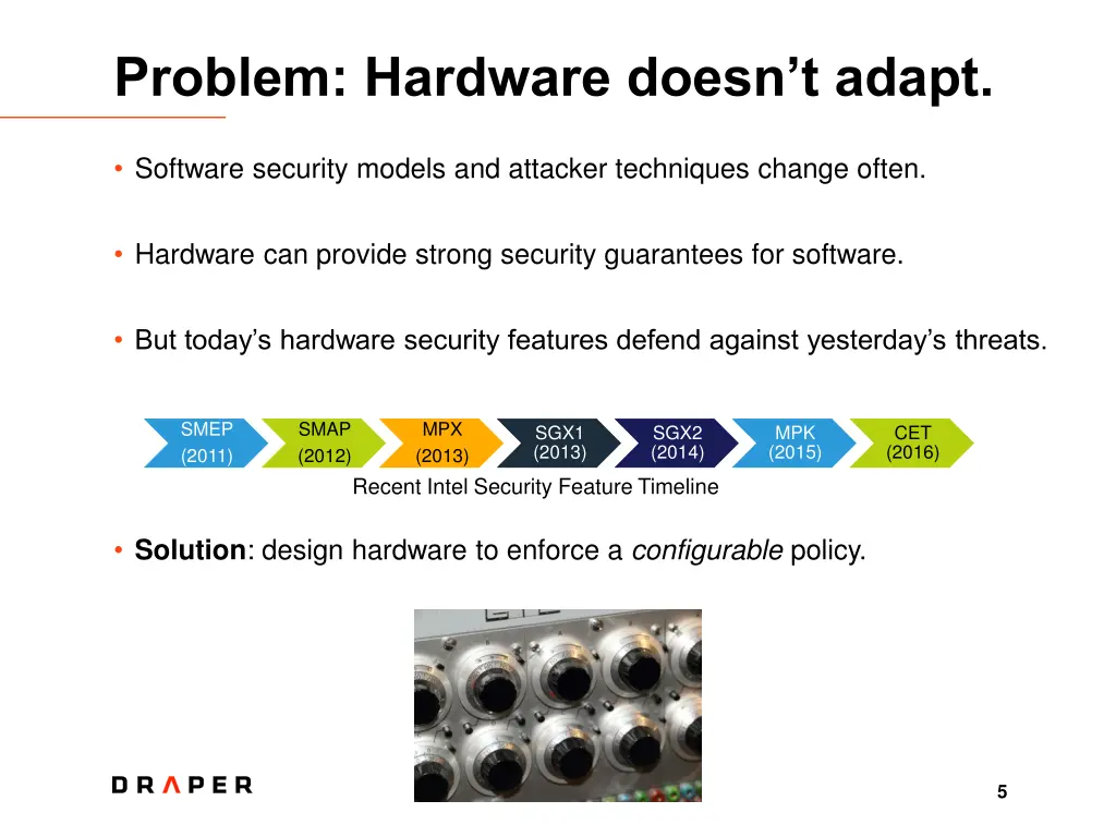 problem hardware doesn t adapt