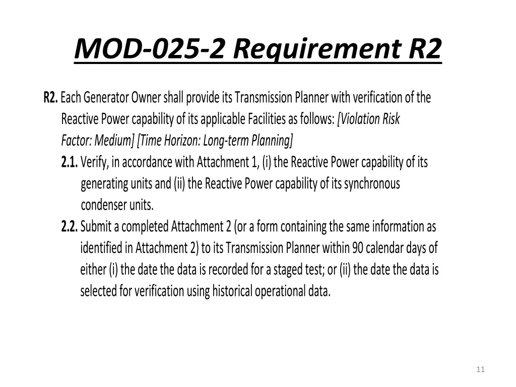 mod 025 2 requirement r2