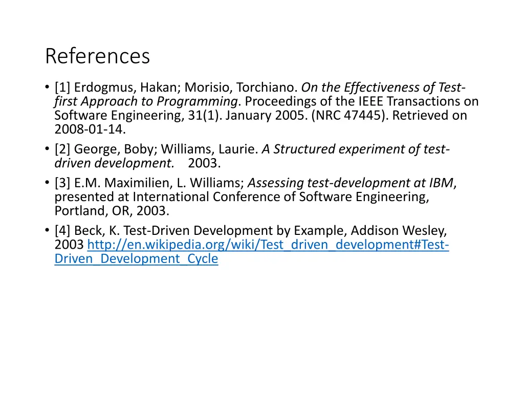 references