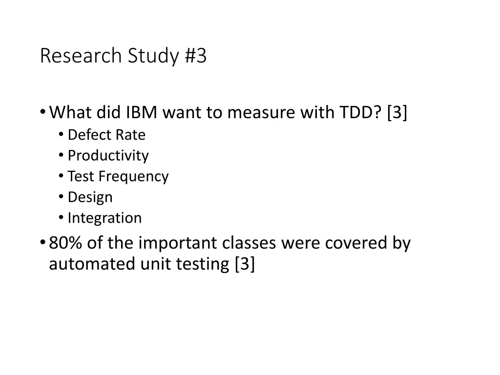 research study 3
