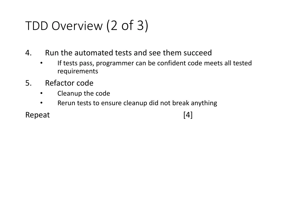 tdd overview 2 of 3 1