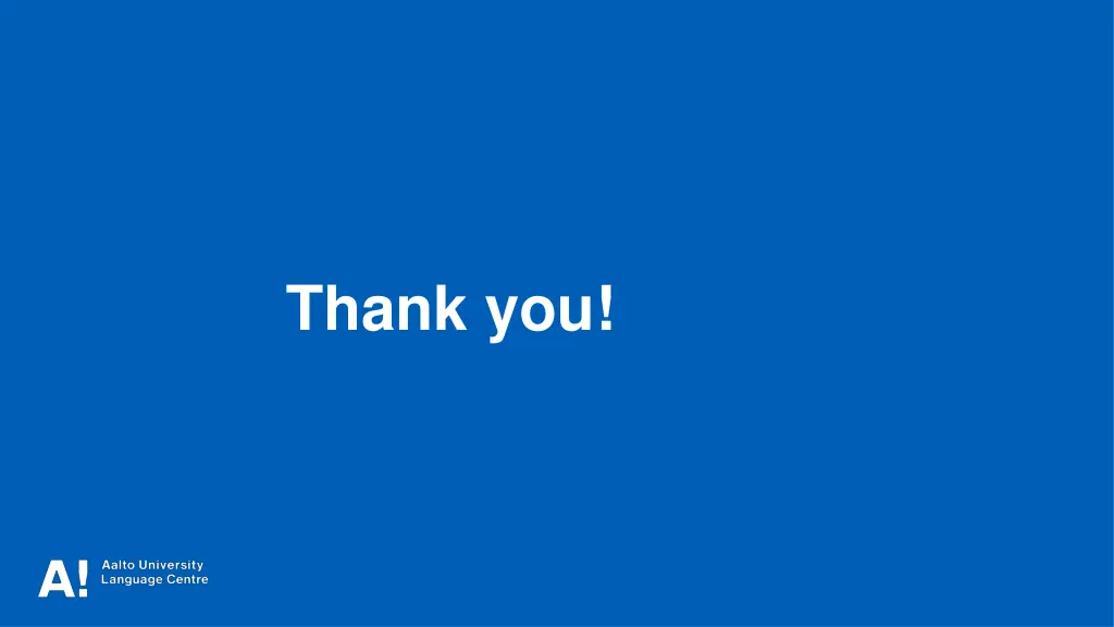 thank you