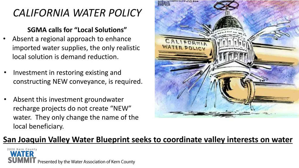 california water policy