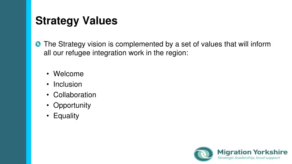 strategy values