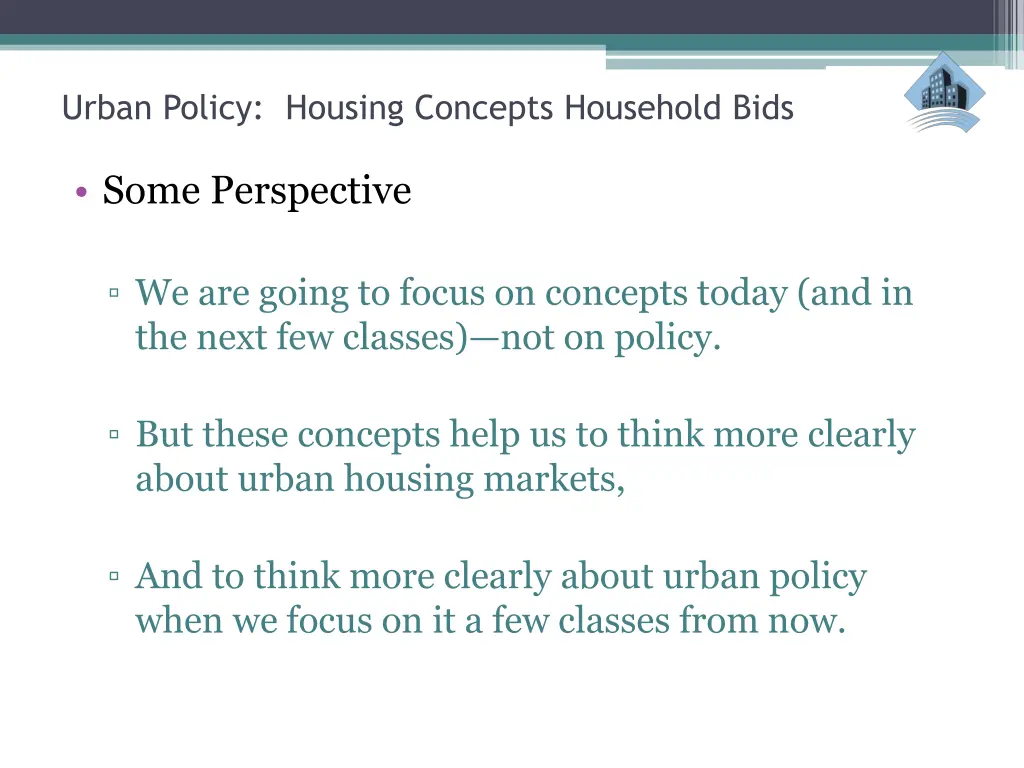 urban policy housing concepts household bids 1