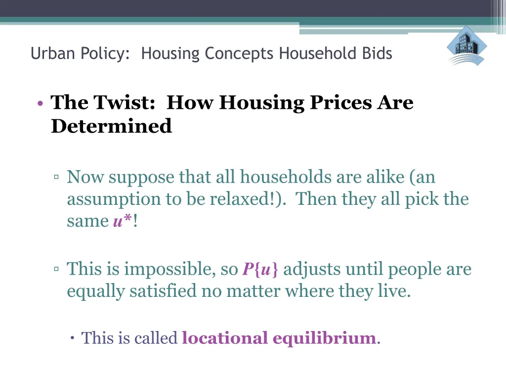 urban policy housing concepts household bids 15