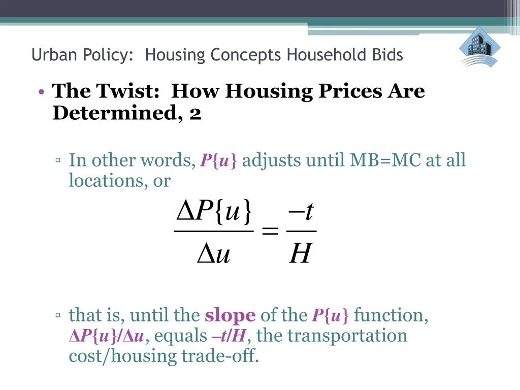 urban policy housing concepts household bids 16