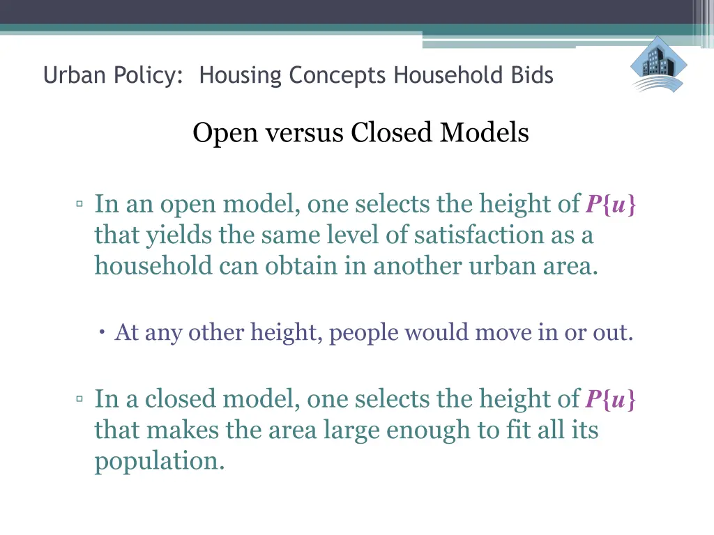 urban policy housing concepts household bids 26