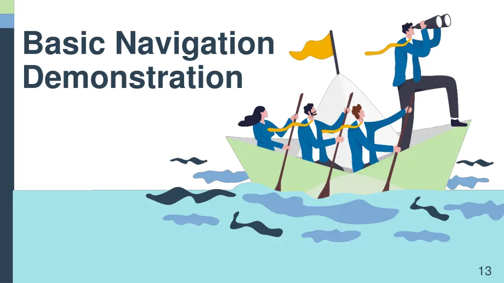 basic navigation demonstration