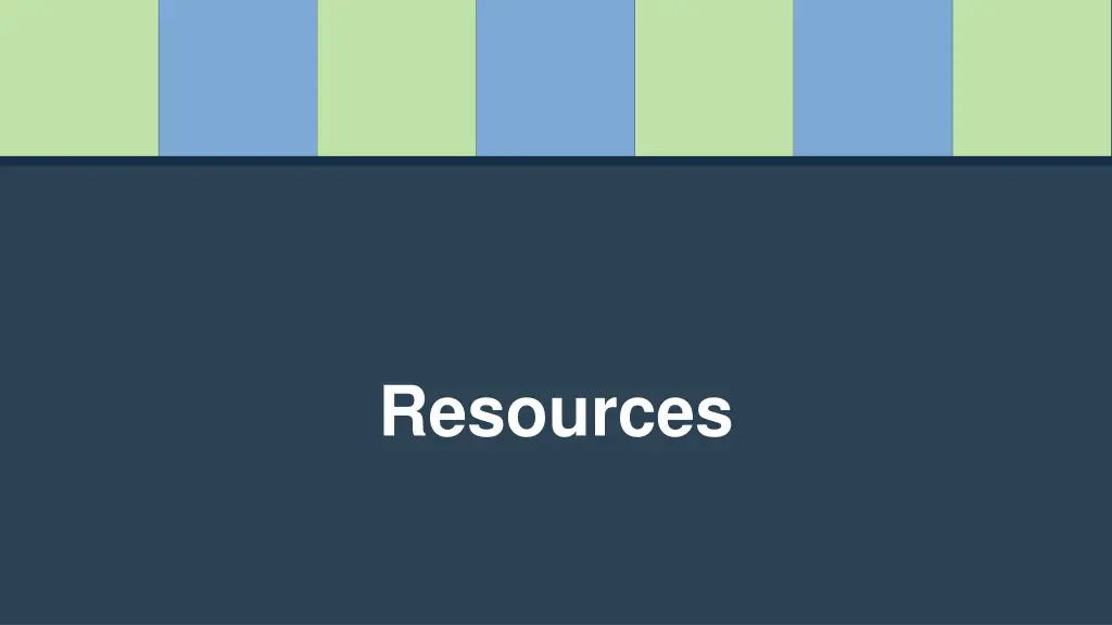 resources