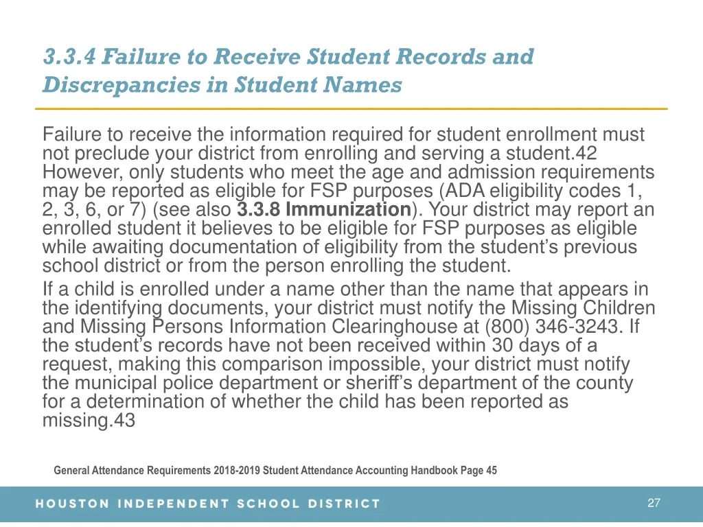 3 3 4 failure to receive student records