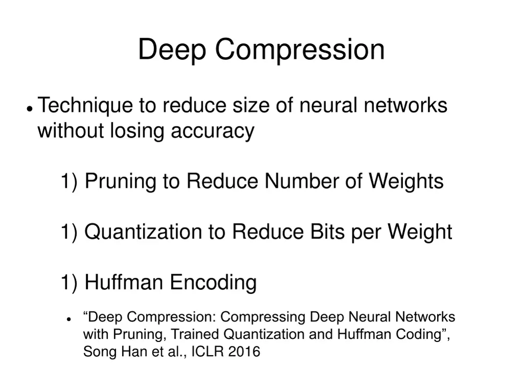 deep compression