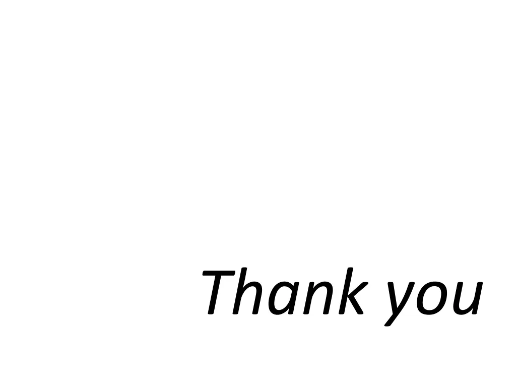 thank you