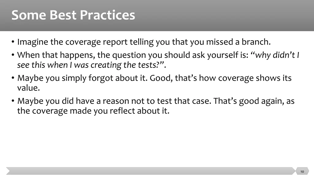 some best practices 1