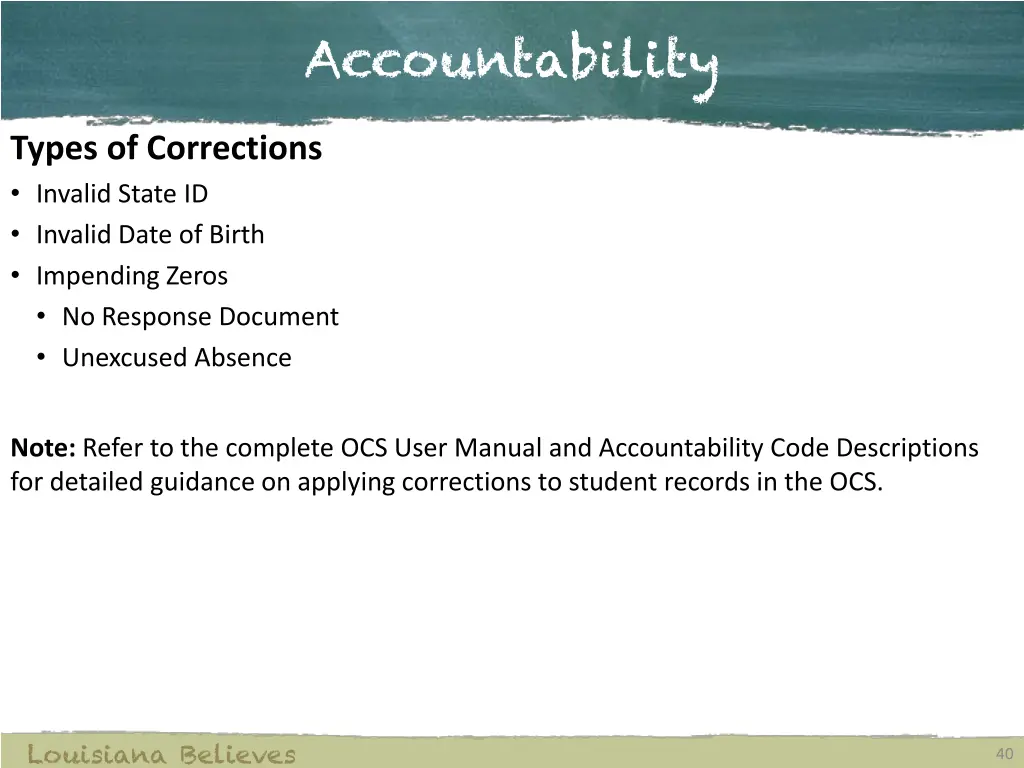 accountability 5
