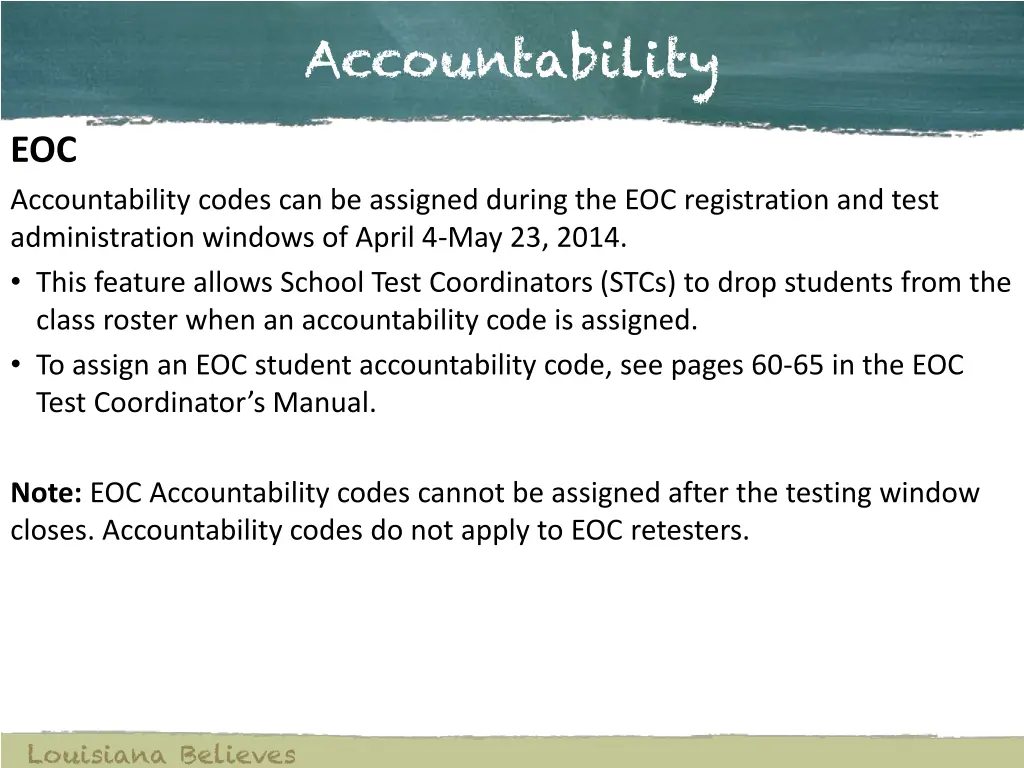 accountability 8