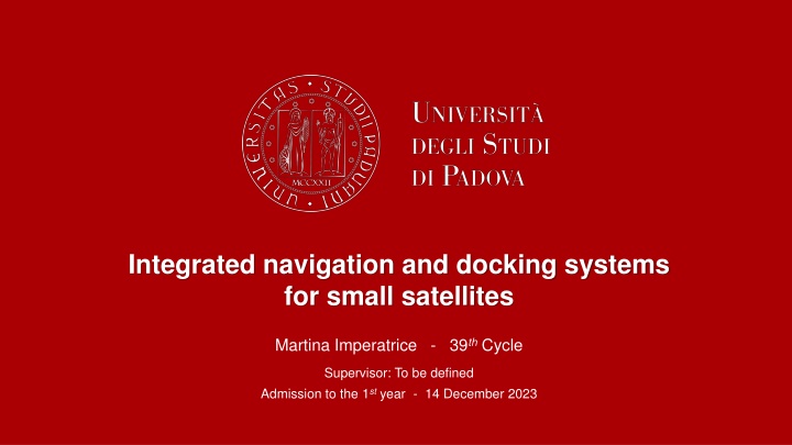 integrated navigation and docking systems