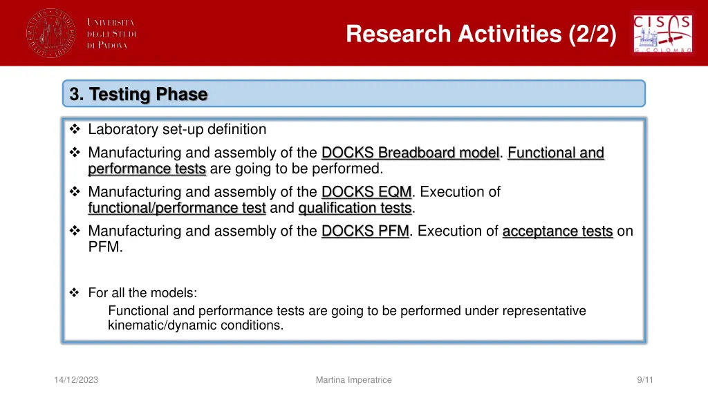 research activities 2 2