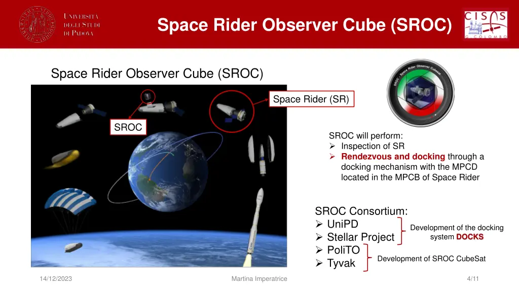 space rider observer cube sroc