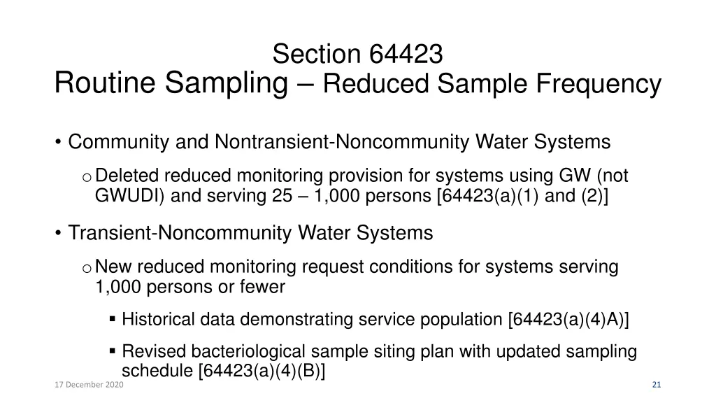section 64423