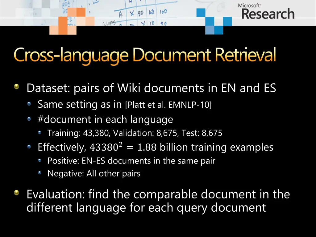 cross language document retrieval 1