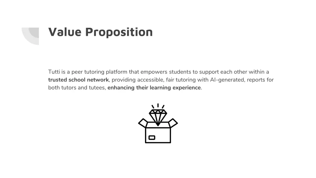 value proposition