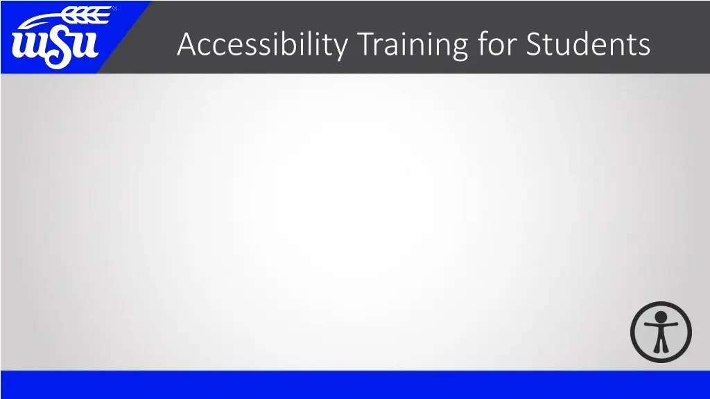 accessibility training for students