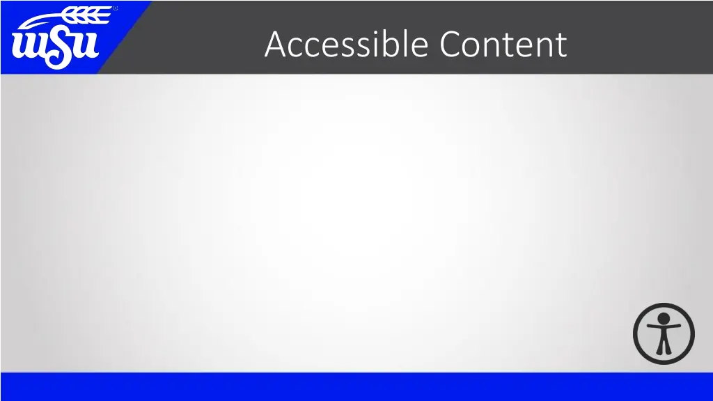 accessible content